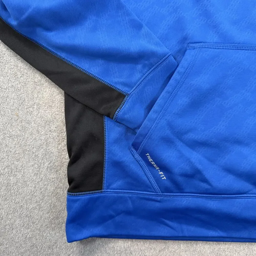 Kentucky Wildcats Nike Therma-FIT Hoodie Men's Large Blue Pullover Sweatshirt